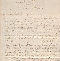 Joshua Martin to John Langdon